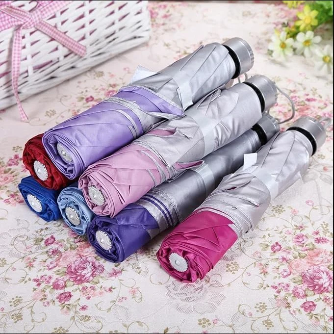 Pocket Mini Umbrella – Lightweight Compact Travel Umbrella, Windproof & Durable Foldable Design, Easy to Carry in Any Bag, UV Sun Protection & Rain Shield for All Weather Use Anywhere Anytime