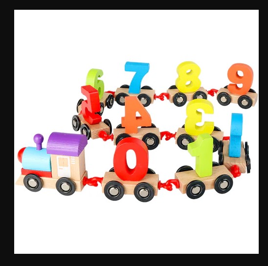 Digital Train Learning Toy for Kids – Interactive Alphabet & Number Educational Train, Lights & Music Learning Toy for Toddlers, Early Language & Math Development, Engaging Montessori-Inspired Teachin