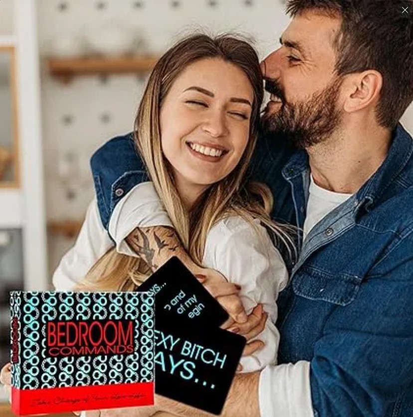 Couples Relationship Challenge Bedroom Commands Card Game – Romantic Strategy & Connection Game for Adults, Fun Date Night Activity, Interactive Couple Gift for Communication,