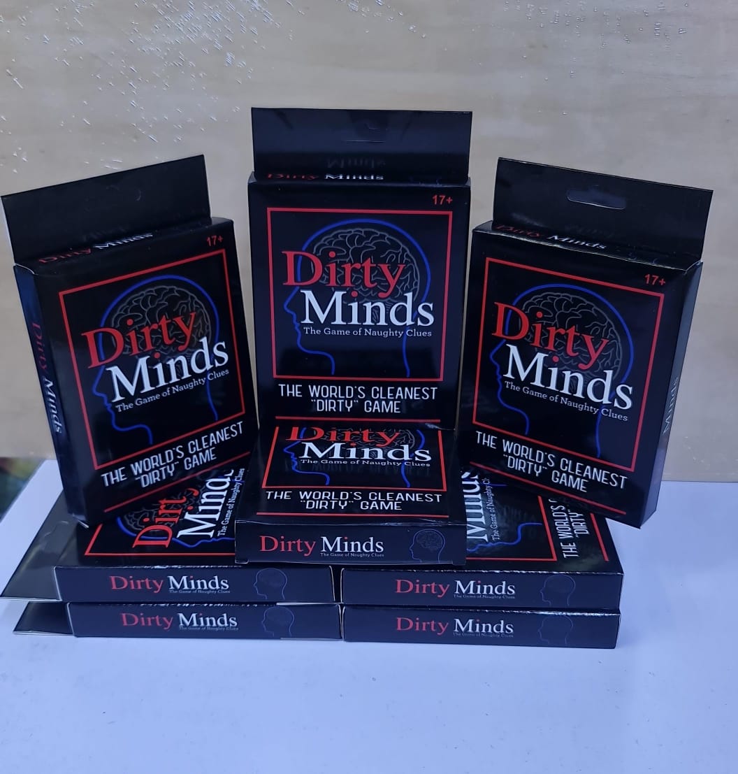 Dirty Minds Party CARD Game: Naughty Clues Clean Answers Trivia for Mature 18+ Adults Hilarious Suggestive Cards Guess Innocent Phrases World's Cleanest Dirty Game Fun Night.
