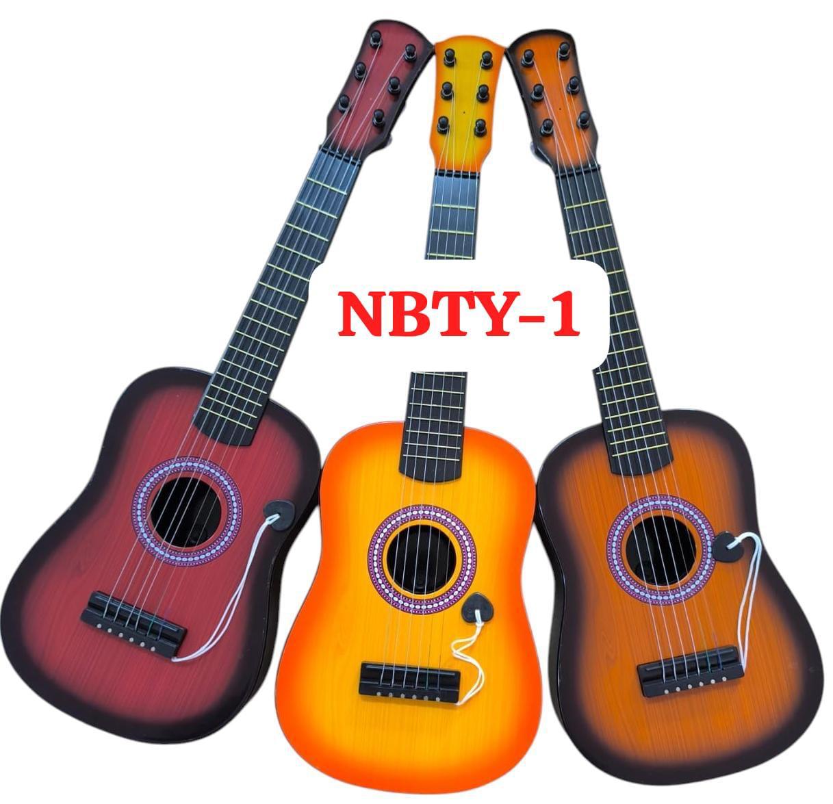 Acoustic Guitar 23-Inch for Kids Beginner Children Small Hands Nylon Strings Wood Basswood Compact Musical Instrument NBTY-1 Learning Toy Lightweight Easy to Play Durable Fun Educational Gift for Boys