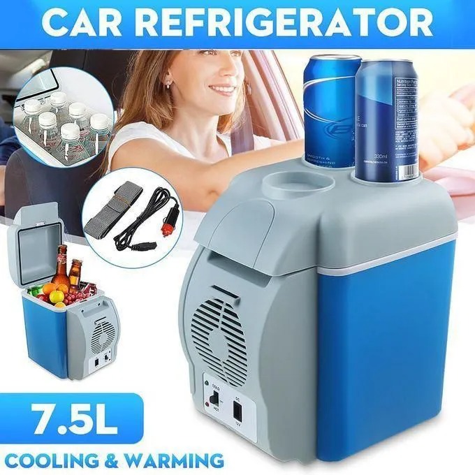 1-Cooler box

Keep your food and drinks perfectly chilled or warm on the go with the versatile 7.5L Portable Car Refrigerator! This compact and efficient mini-fridge is an essential companion for road