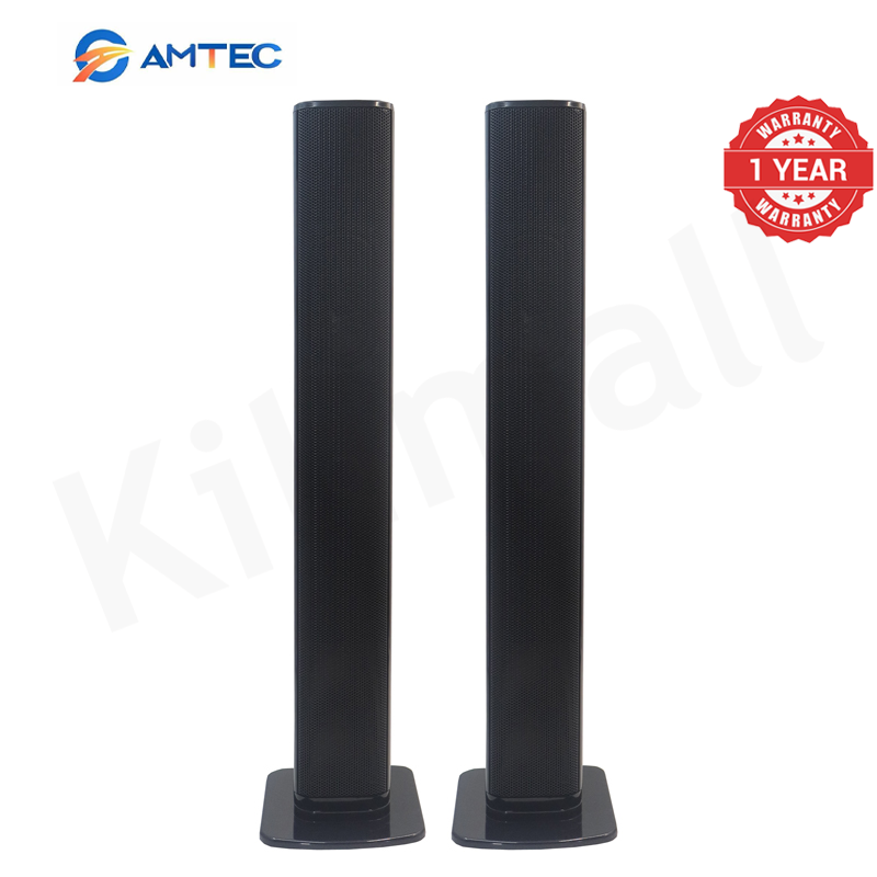 Amtec AM-01 2.1CH Soundbar Home Theater System With 5.25" Extra Bass Subwoofer,3D Sound, Bluetooth, FM, USB/SD, Woofer Speaker System With 45W RMS (20000W PMPO)
