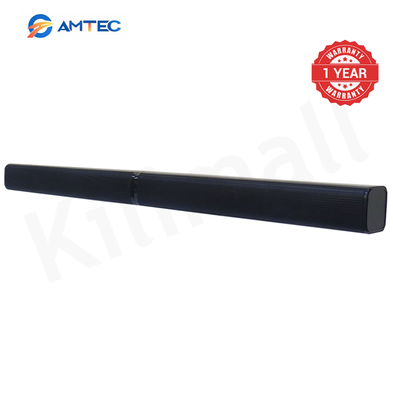 Amtec AM-02 2.1CH Home Theatre Subwoofer Speaker System, 45W RMS 20000W PMPO, AC/DC Powered Bluetooth FM USB SD AUX Woofer With Remote Control, 5.25 Inch Bass Driver