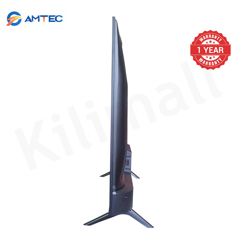 AMTEC 43L12S 43" Smart TV Frameless Full HD Android TV Bluetooth WiFi, App Store, Inbuilt Decoder 2HDMI 2USB Ports Support Netflix YouTube Google Play store Energy Saving LED Television