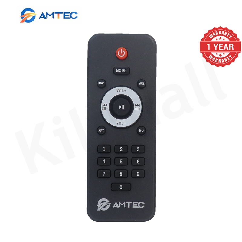 Amtec AM-01 2.1CH Soundbar Home Theater System With 5.25" Extra Bass Subwoofer,3D Sound, Bluetooth, FM, USB/SD, Woofer Speaker System With 45W RMS (20000W PMPO)
