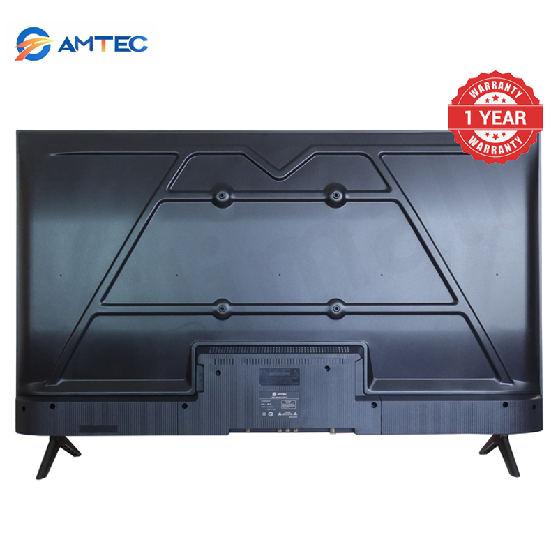 AMTEC 43L12S 43" Smart TV Frameless Full HD Android TV Bluetooth WiFi, App Store, Inbuilt Decoder 2HDMI 2USB Ports Support Netflix YouTube Google Play store Energy Saving LED Television