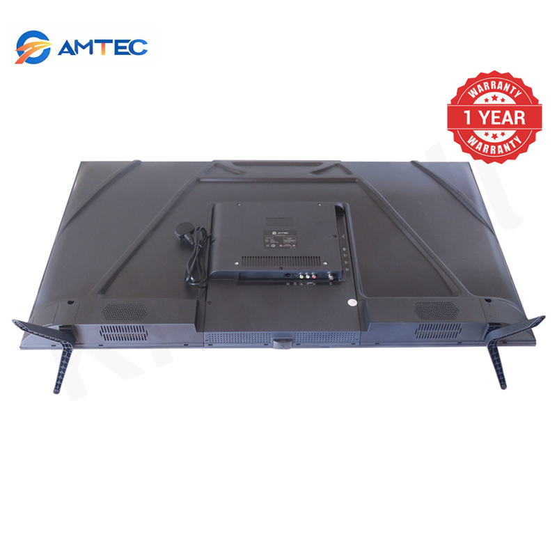 Amtec 50Q6 50" Smart TV Frameless 4K UHD HDR10 DVB-T2 Built-in Decoder Wi-Fi Bluetooth Miracast Netflix YouTube Showmax DTS Dolby Digital Audio 1.5GB RAM 8GB ROM