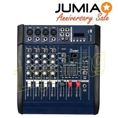 Yamaha Powered Mixer 4 Channel With 2 Outputs Channels.