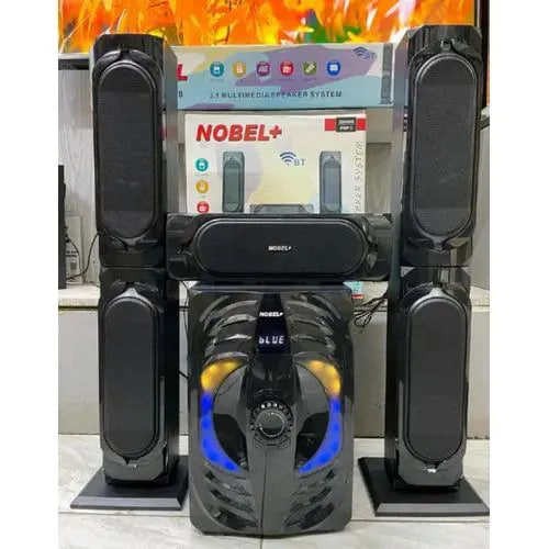 Nobel NB-2070 3.1ch Subwoofer 55,000W PMPO Multimedia Sub woofer speaker system Bluetooth
