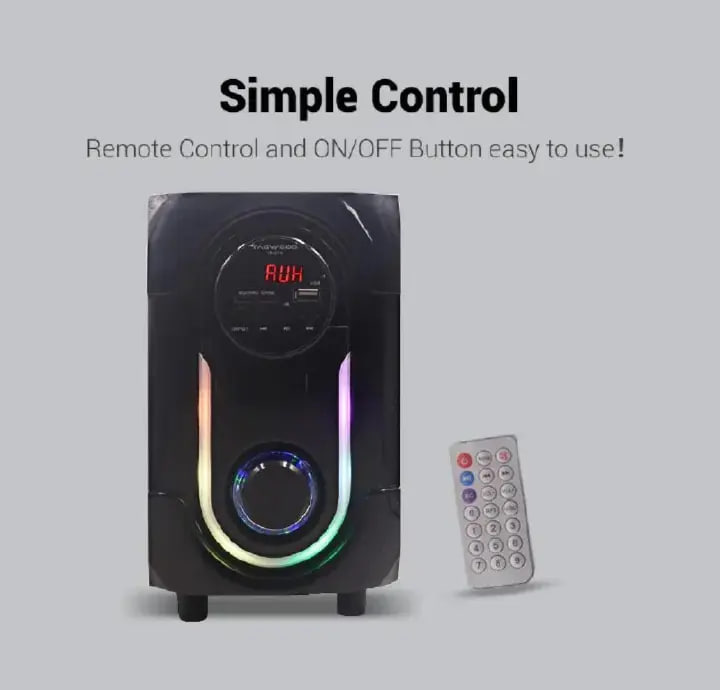 TAGWOOD LS-421N 2.1CH WOOFER Home Audio SPEAKER BLUETOOTH/FM/SB/USB Subwoofer Speaker System