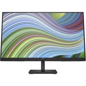 REFURBRISHED HP VH240a 23.8-Inch Full HD 1080p IPS LED Monitor with Built-In Speakers and VESA Mounting, Rotating Portrait & Landscape, Tilt, and HDMI & VGA Ports  - Black FREE POWER ADAPTER AND HDMI