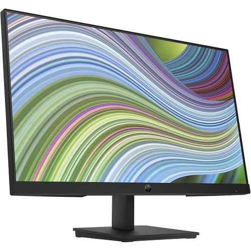 REFURBRISHED HP VH240a 23.8-Inch Full HD 1080p IPS LED Monitor with Built-In Speakers and VESA Mounting, Rotating Portrait & Landscape, Tilt, and HDMI & VGA Ports  - Black FREE POWER ADAPTER AND HDMI