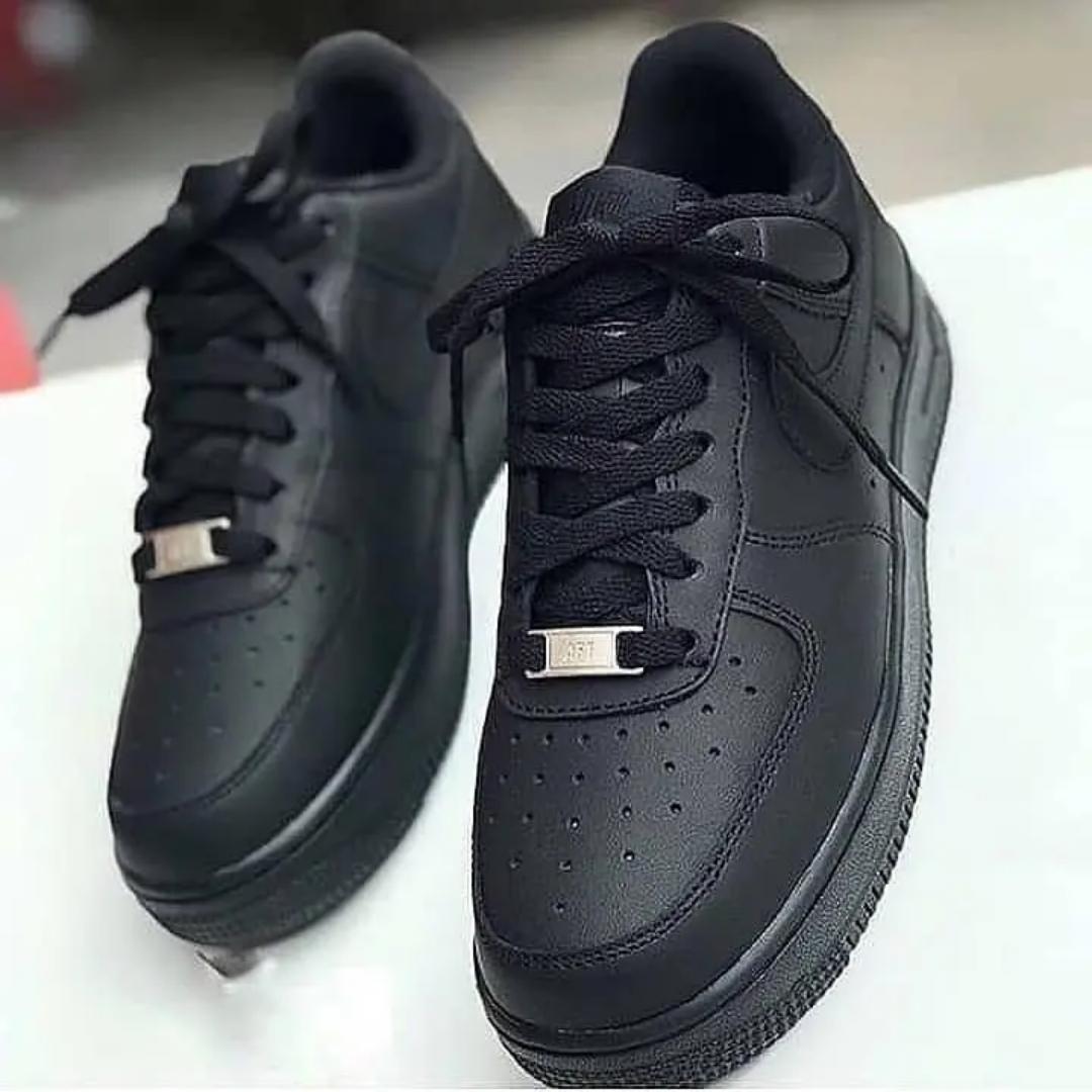 Airforce 1'07 Low White and Black Sneakers, Leather Airforce  Sneakers (Best Shop for Quality Sneakers, Boots, Oxfords and Shoes Accessories)