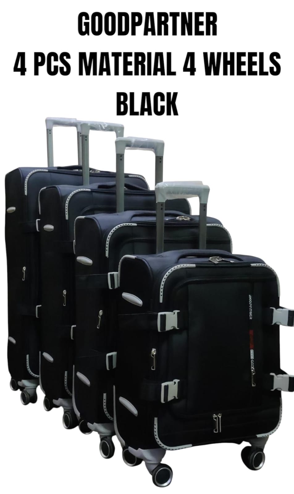 ✨ Goodpartner 4PCS Suitcase Set ✈️

Travel smart and stylish with the Goodpartner 4-piece suitcase set — designed for convenience, durability, and organized packing for every journey.

🌟 Includes 4 s