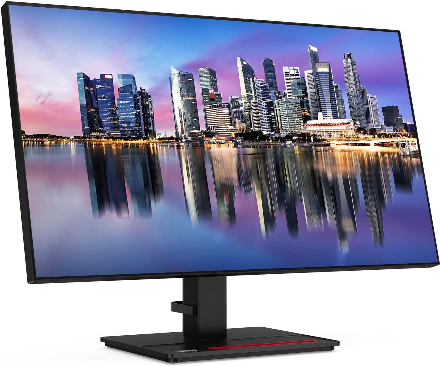 Lenovo Think Vision P27h-10 27-inch 2560 x 1440 LED Backlit Quad HD LCD Monitor, 2-Pack Bundle with HDMI, DisplayPort in & Out, Daisy Chain Ready, Dock, USB-C