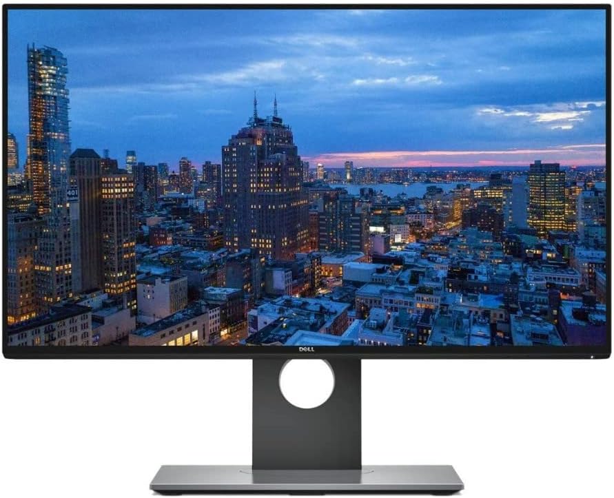 Refurbished Ultra Sharp U2417H 24" Infinity Edge Monitor - Full HD (1920x1080) - IPS - 60Hz - 99% sRGB - Black/Silver