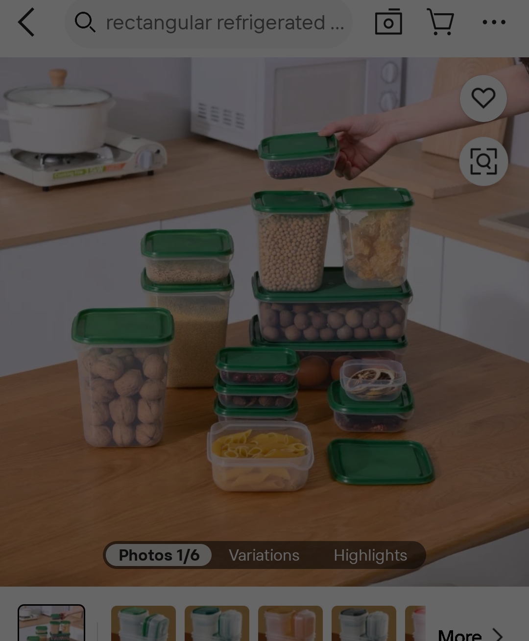 16-Piece Airtight Food Storage Container Set with  Lids - BPA-Free Stackable Kitchen & Pantry Organization Box Set