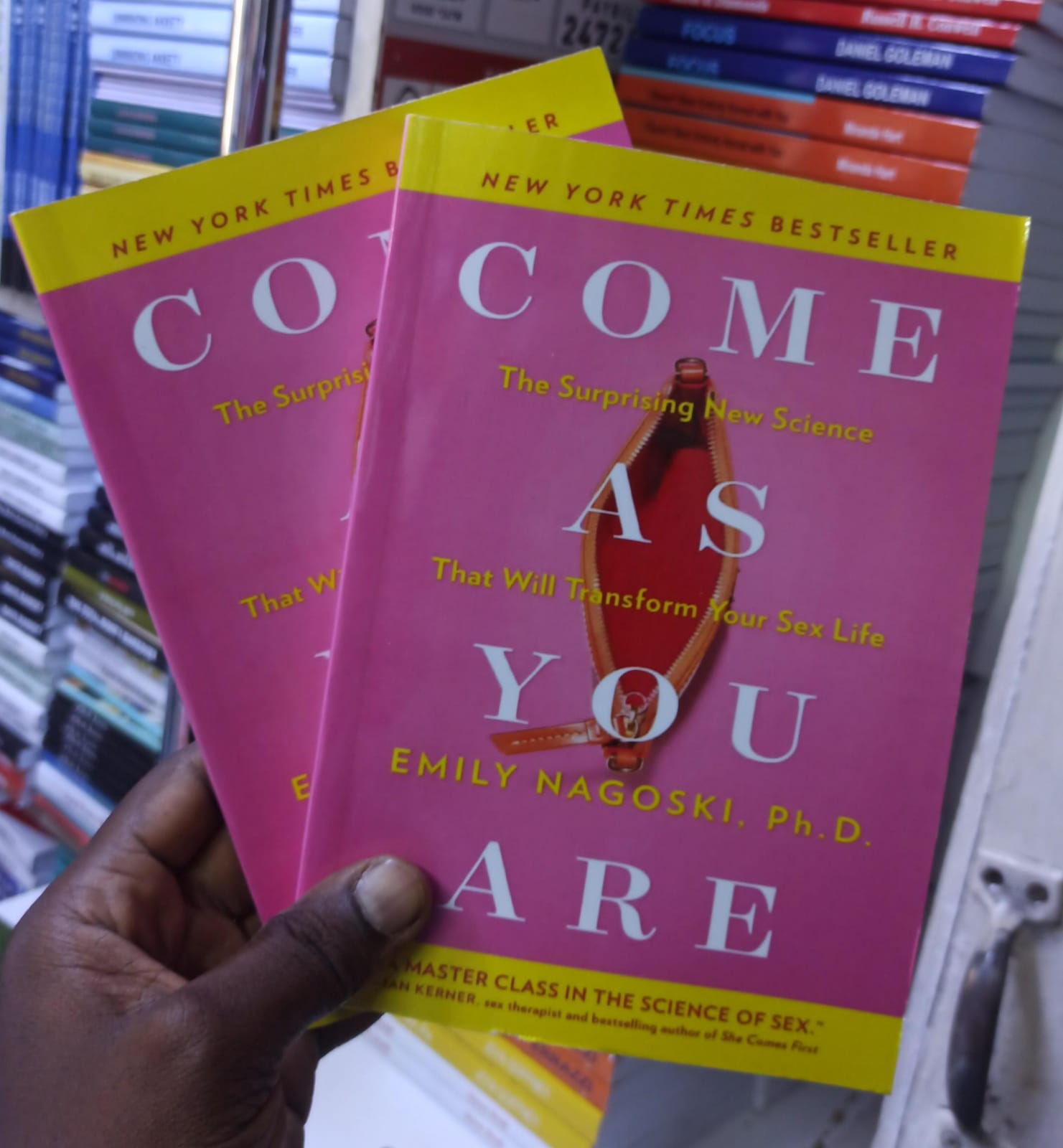 Come As You Are: The Surprising New Science That Will Transform Your Sex Life by Emily Nagoski, Ph.D. – Science-Based Sexuality Book on Desire Dual Control Model Sexual Wellbeing Body Response and Sex