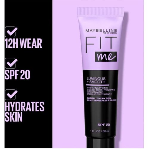 evarLasting Fix Setting Spray + Fit Me Primer Luminous & Smooth + FREE Lifter Gloss Topaz