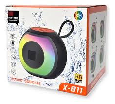 JBL X-811 Portable Bluetooth Speaker – RGB Lights, Hi-Fi Sound, Waterproof Design Fm radio, Flashdisk and TF Card support