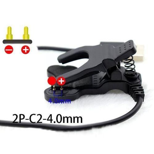 Universal 2-Pin Smart Watch Charger - USB Charging Cable