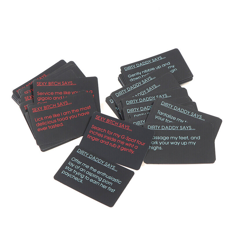 Adult Couples Bedroom Commands Card Game – 108 Cards Double Deck | Fun Romantic & Party Game for Couples | Date Night, Valentine’s & Hen Party Game (18+)