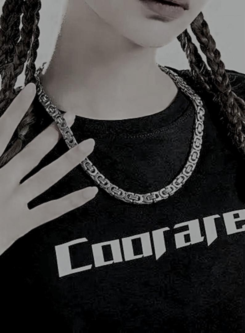 original Cash money chain necklace men silver non-tarnish water proof skin-friendly perfect gift for boyfriends/husbands