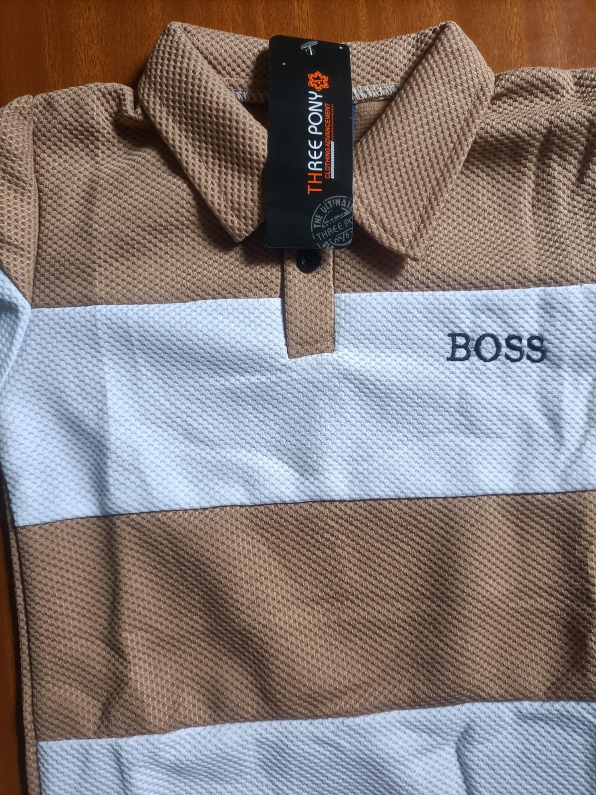 ALERT! NEW ARRIVAL! "Boss" Kids’ shirt. Stylish, and Comfortable. Give your little one a look that combines amazing style with the comfort they need for all-day play.