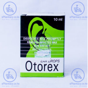 OTOREX EAR DROPS is an antibacterial and antifungal drops which dissolves wax promptly, removes impacted wax and it is non-irritant. it contains different excipient .it is usually easy to use.