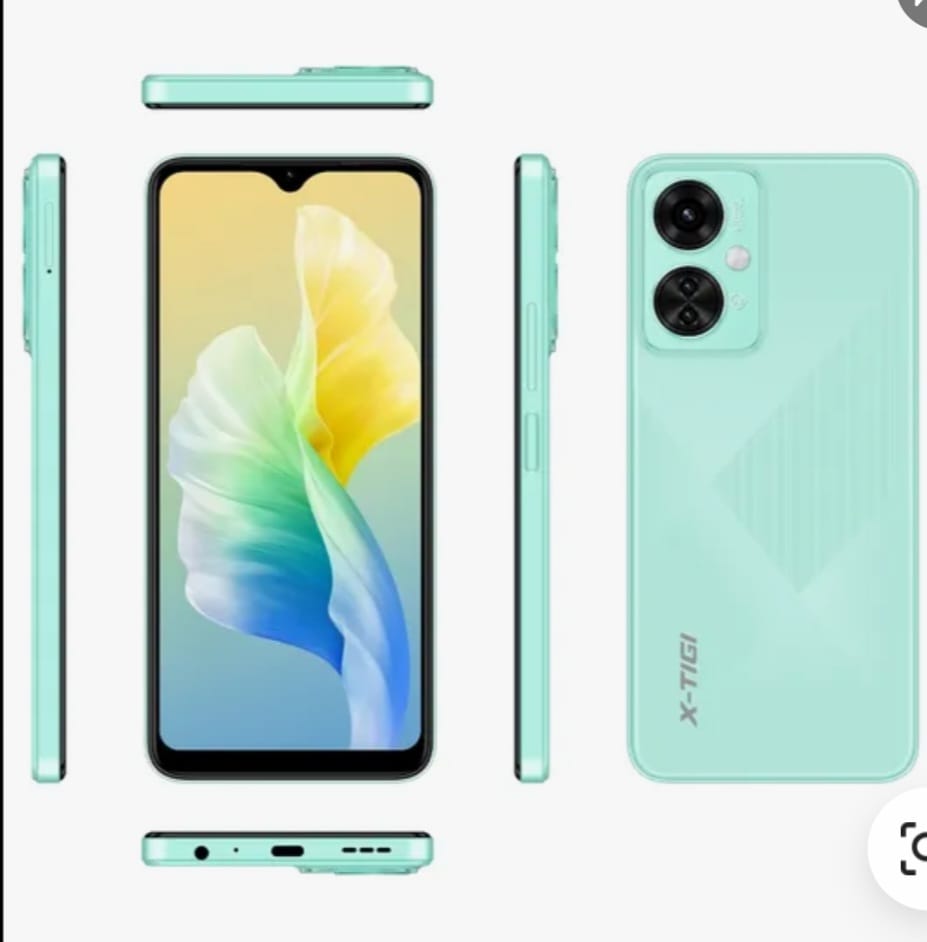 ON OFFER!! X- TIGI V51 128GB ROM + 4GB RAM (expandable), 13MP + 8MP, 8.9mm ultra thin design, 6.6'' QHD DISPLAY, DUAL SIM, SIDE FINGERPRINT, DUAL SIM, TYPE C, 2YRS WARRANTY. ANDROID SMARTPHONE,