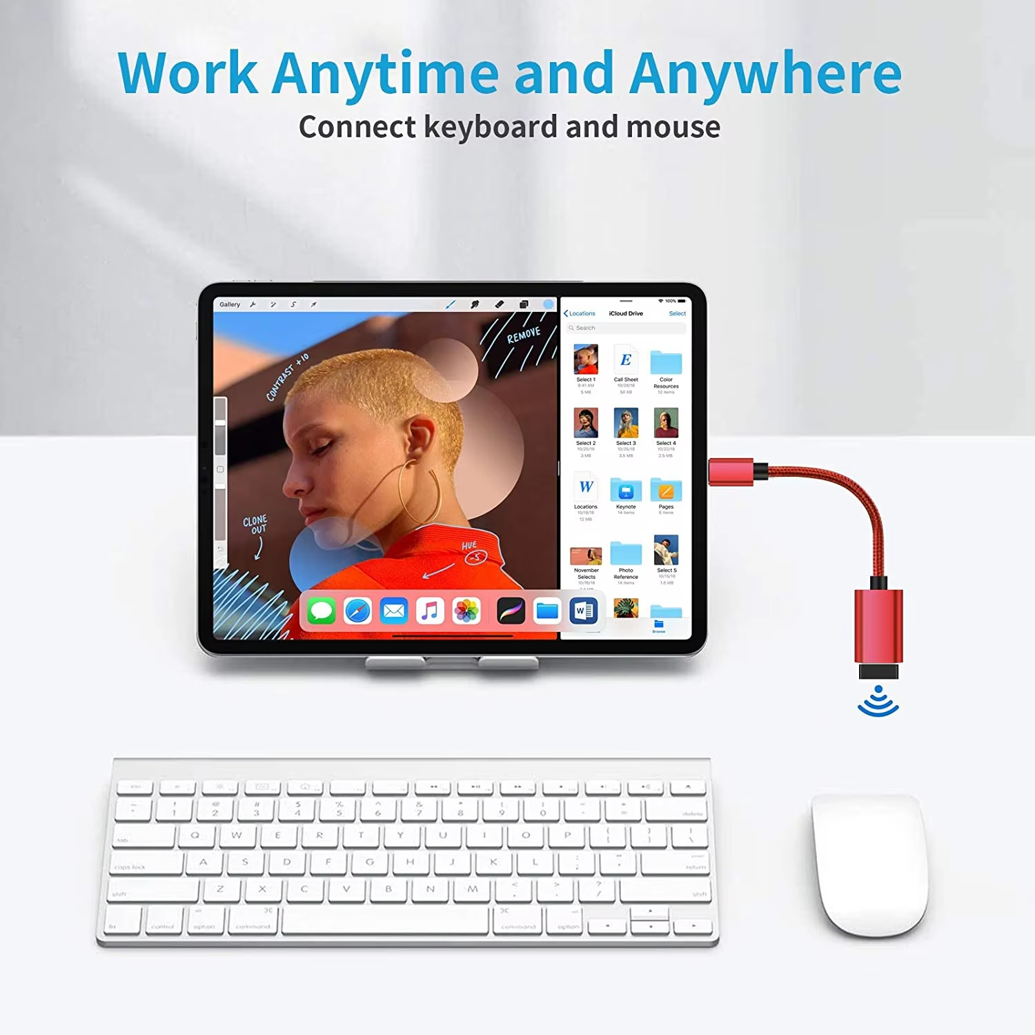 OTG Adapter Micro USB Cables OTG USB Cable Micro Type c To USB for Macbook Air Pro Samsung Xiaomi Android Phone for Flash Drive