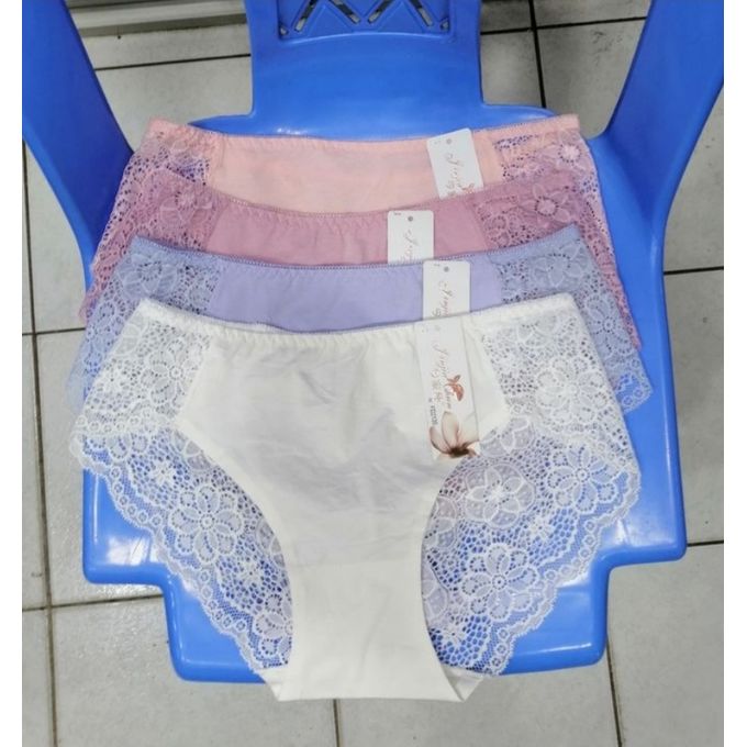 6pCS NET SEAMLESS COTTON UNDERWEAR, LADIES PANTS