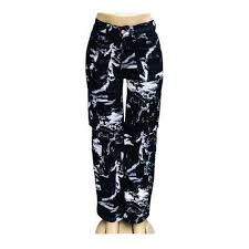 Classic High-Quality Multifunctional Women’s Cargo Pants, Stylish Abstract Print & Camouflage Design – Comfortable Streetwear Fit