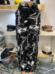 Classic High-Quality Multifunctional Women’s Cargo Pants, Stylish Abstract Print & Camouflage Design – Comfortable Streetwear Fit