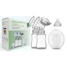 Healthy Manual Breast Pump with Free Baby Bottle Cap, Portable, Safe & Easy to Use