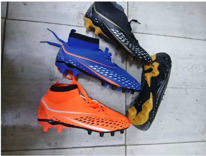 Offer Offer High Quality Original TIKA Football Soccer Boots for Men and Boys, Super Speed Classic Cleats, Comfortable Durable Design, Strong Grip for All Grounds, Training and Matches, Limited Sale.