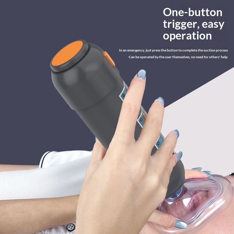 German Brand Heimlich Anti-choking Device, Hospital Certified Pharyngeal Negative Pressure First Aid Suction Device for Home, Kids & Elderly Choking Emergency