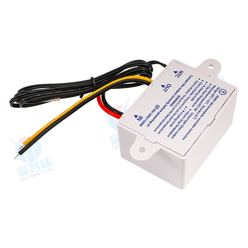 XH-W3001 LCD Digital Temperature Controller, High Precision Intelligent Thermostat, Temperature Control Switch for Incubation, Breeding & Greenhouse, Heating & Cooling Dual Control Module