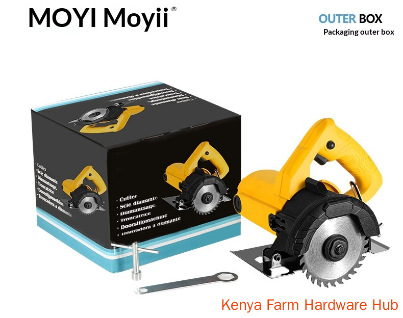 Multi-function Industrial Grade Marble Cutter, Stepless Adjustable Cutting Depth High-power Handheld Cutting Machine, Household Decoration Tile Stone Wood Concrete Grooving Machine, Handheld Stone