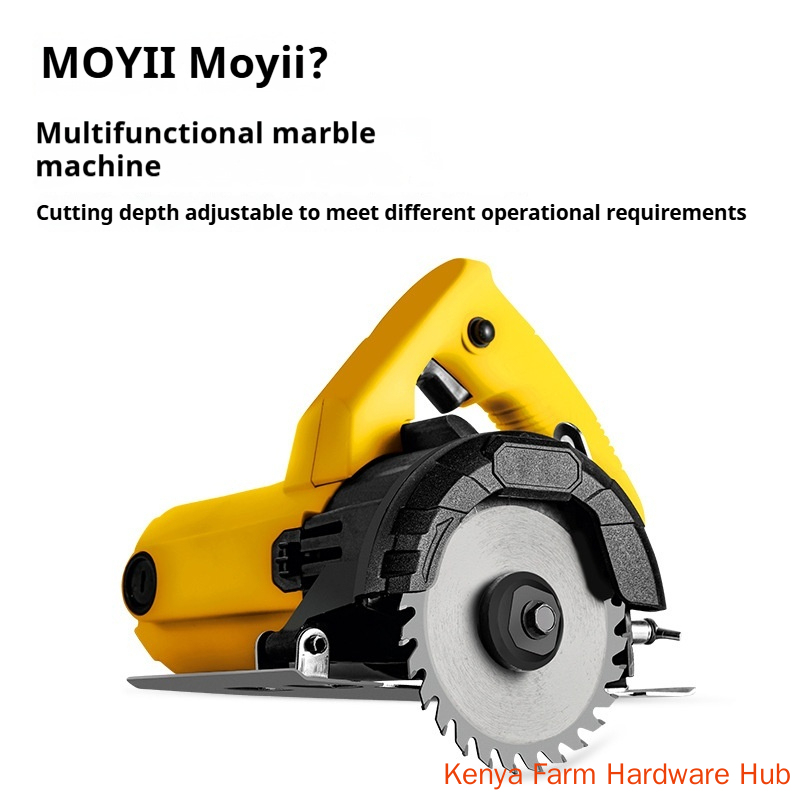 Multi-function Industrial Grade Marble Cutter, Stepless Adjustable Cutting Depth High-power Handheld Cutting Machine, Household Decoration Tile Stone Wood Concrete Grooving Machine, Handheld Stone