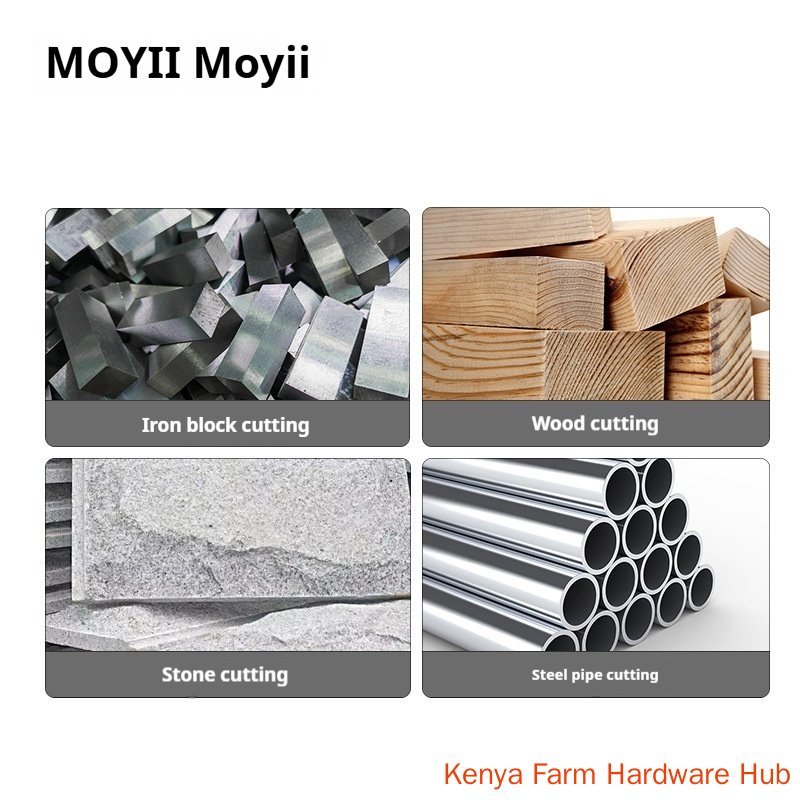 Multi-function Industrial Grade Marble Cutter, Stepless Adjustable Cutting Depth High-power Handheld Cutting Machine, Household Decoration Tile Stone Wood Concrete Grooving Machine, Handheld Stone