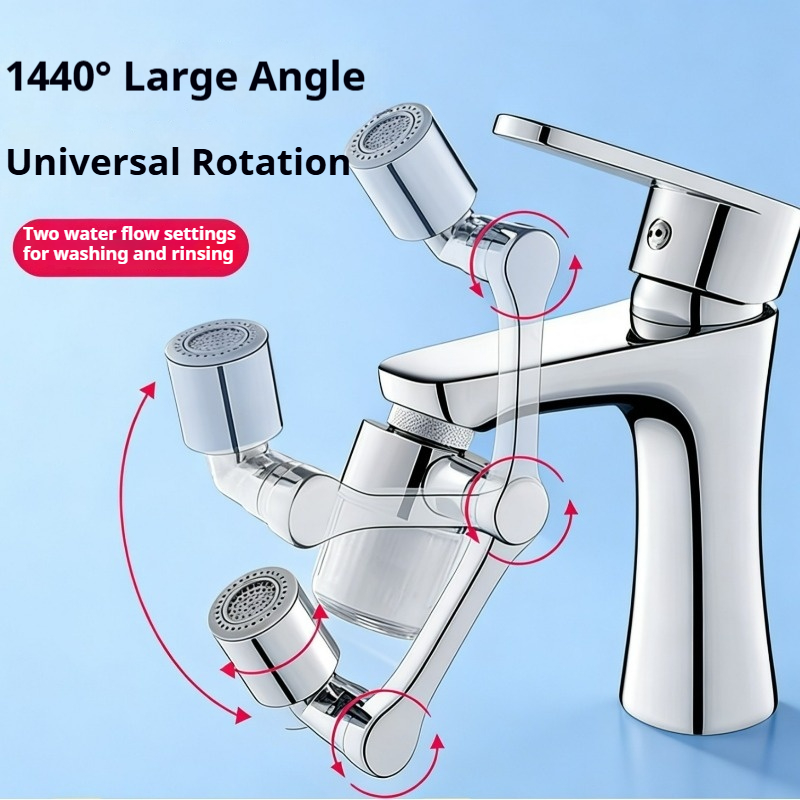 Robot arm universal faucet filter nozzle tap basin purification water purifier extender filter water purifier