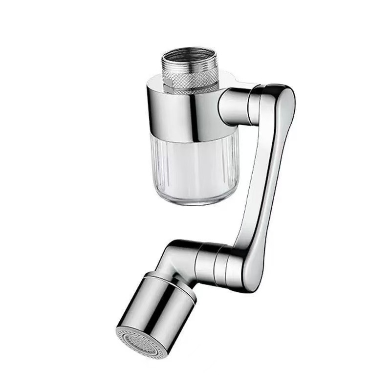 Robot arm universal faucet filter nozzle tap basin purification water purifier extender filter water purifier