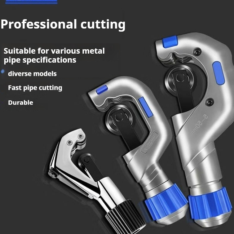 Professional grade bearing type pipe cutter, stainless steel copper aluminum iron pipe cutter, 4-32/5-50mm water and electricity engineering home pipeline maintenance and cutting tool