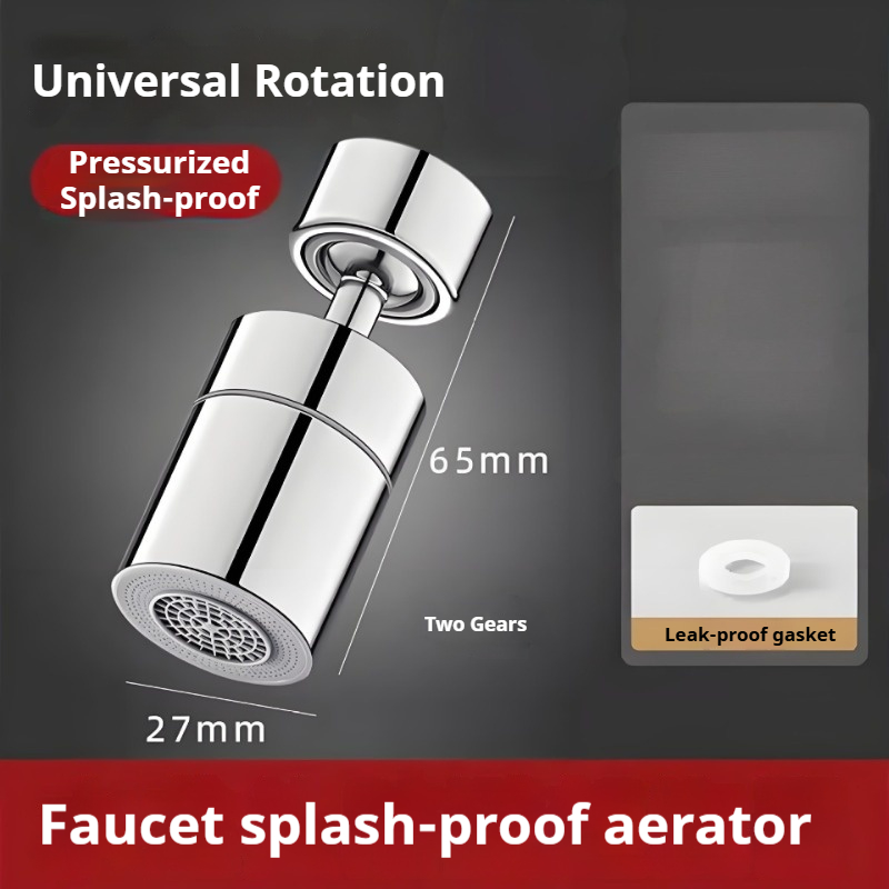 Stainless steel high-end kitchen faucet, water purification filter extender, pressurized splash proof water purifier, extended washbasin, vegetable washing rotatable head