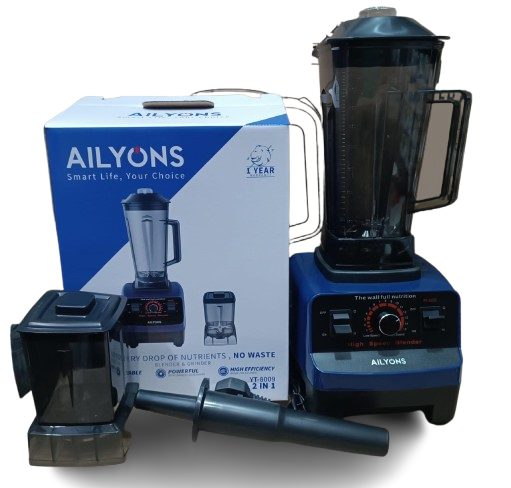 2-in-1 High Speed Blender & Grinder – Powerful Kitchen Blender with Grinding Jar, Multi-Speed Control, Smoothie Maker, Juice Blender for Fruits, Spices & Food Processing