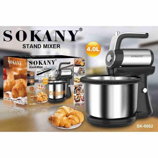 Kitchen Stand Mixer Machine, 1000W Power, 4L Large Capacity