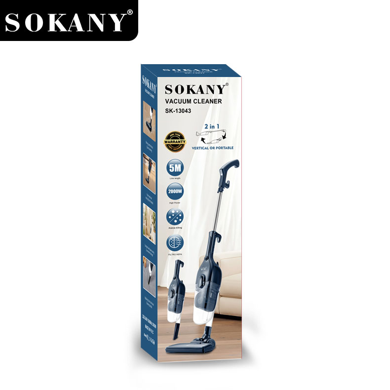 2000W Hand Held Vacuum Cleaner - Lightweight, HEPA Filter, Corded