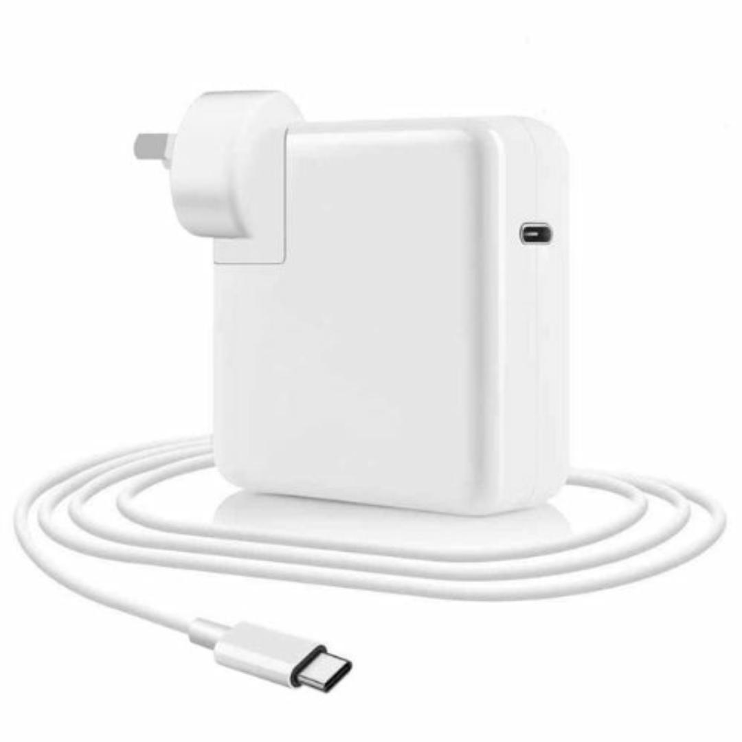 MacBook Charger For Air MacBook Pro 13 14 15 16 Inch 2024 2023 2022 2021 2020, M1 M2 M3 Laptop 61W USB C Power Adapter, IPad, LED, 6.6FT USB-C Cable Charging As Fast As MagSafe 3